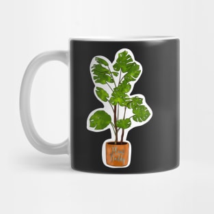 Monstera Plant Daddy Mug